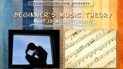 Beginners music theory series graphic
